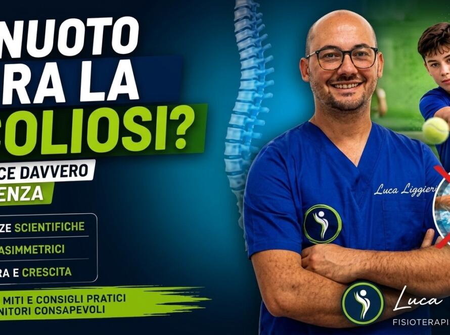 Nuoto, tenniss e scoliosi. Luca Liggieri | Osteopata, fisioterapista Vasto.