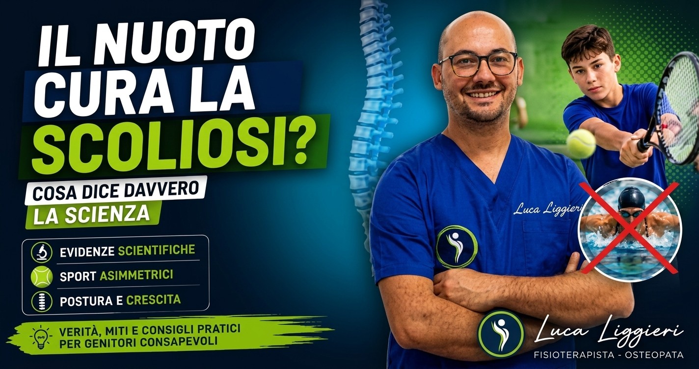 Nuoto, tenniss e scoliosi. Luca Liggieri | Osteopata, fisioterapista Vasto.